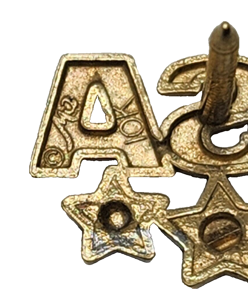 RARE! Michael Anthony 10K Gold American USA Lapel Pin image 5