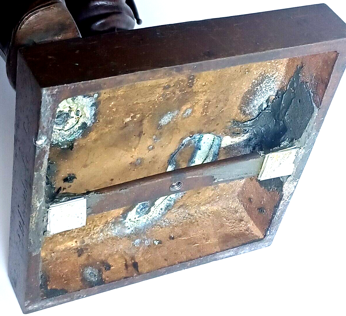 Antique Early 20th Century WWI German Soldier Bronze Sculpture Statue Signed image 17