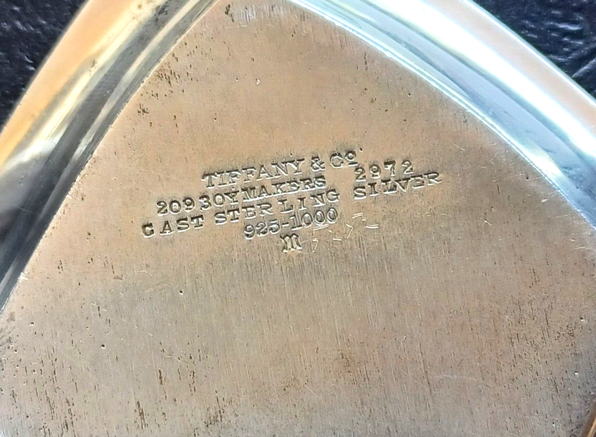 Extremely Rare!, Tiffany & Co, Sterling Silver Royal Flush Poker Coasters, Trays image 9