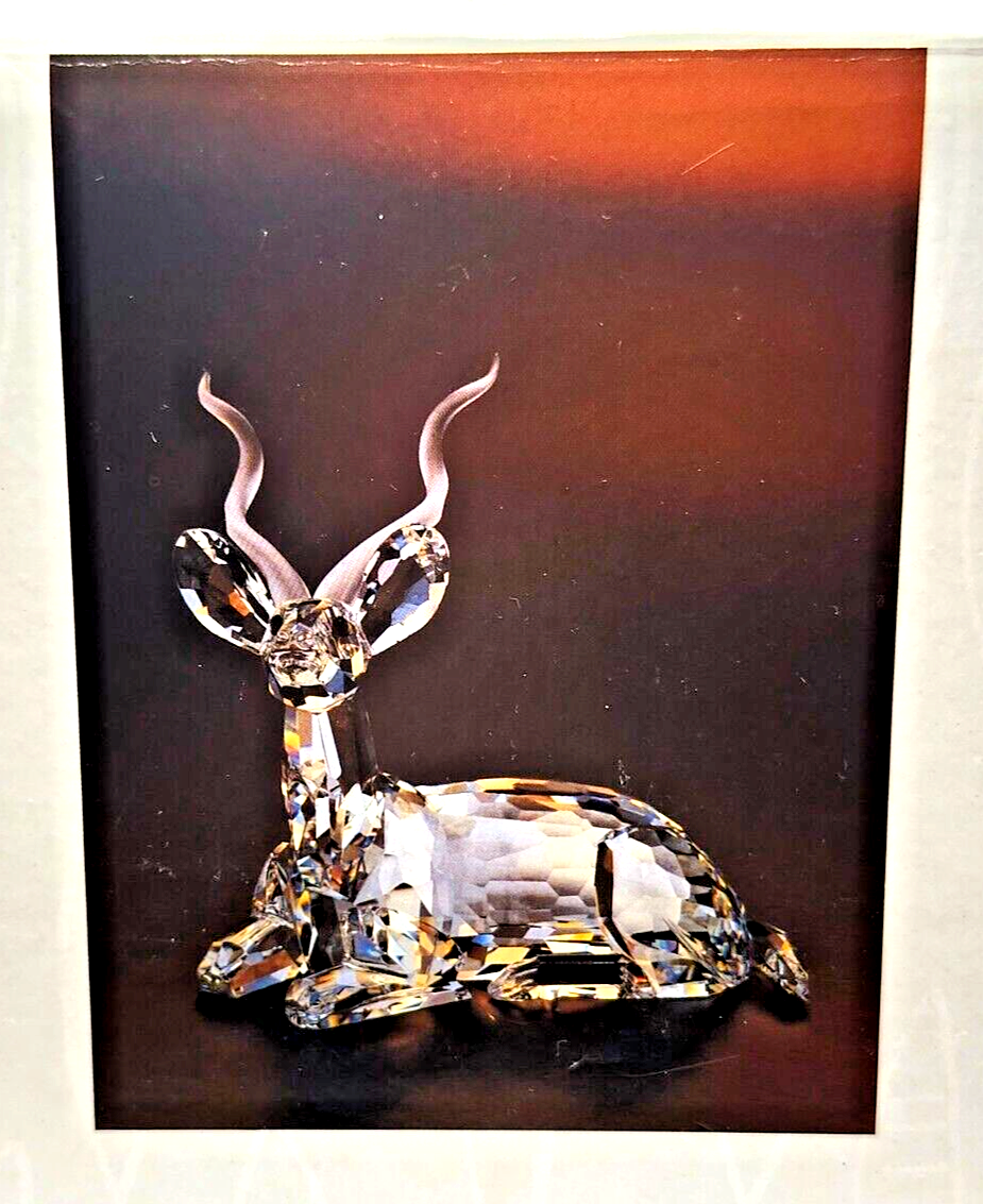 Swarovski Crystal 1994 Inspiration d' Africa Annual Edition Kudu Figurine w/ Box image 6