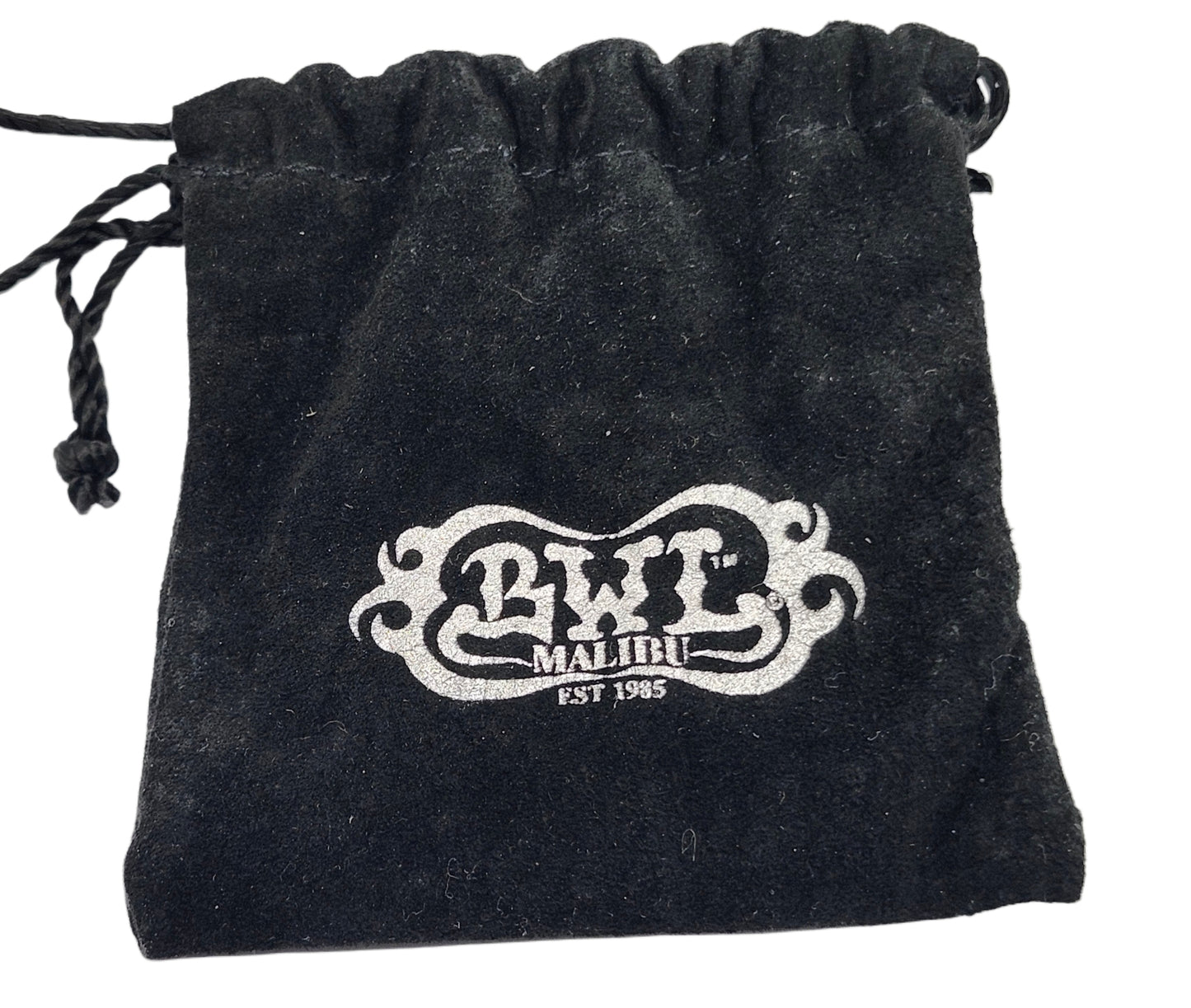 BWL Bill Wall Leather Sterling 4mm Ball Chain Skull Crossbones 23" Necklace image 5