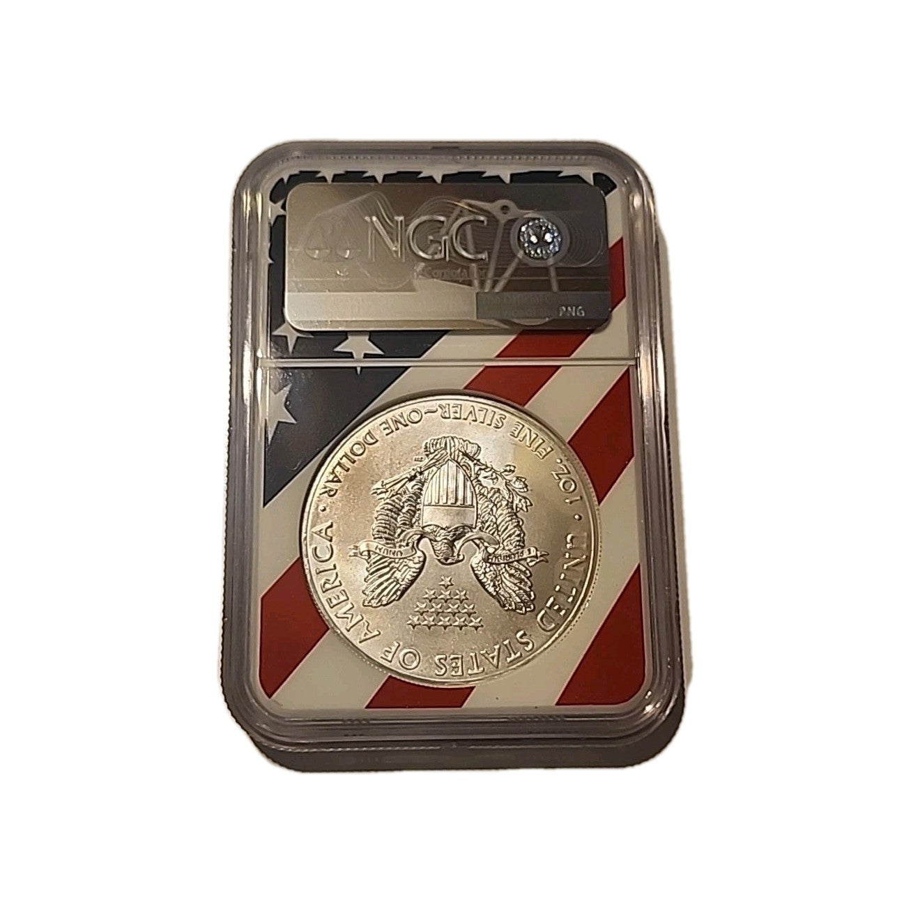 2014 US Silver $1 Eagle NGC MS69 image 1