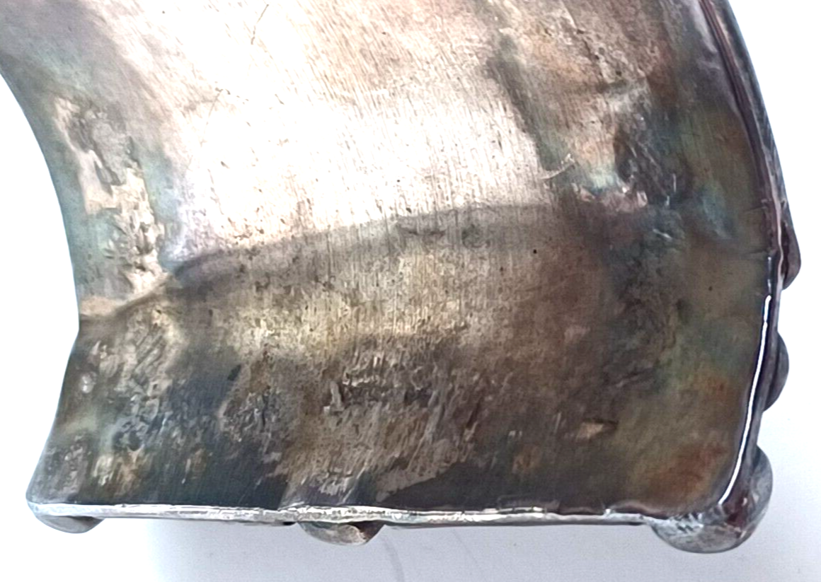 Lg Native American Green Amber Turq & Coral Sterling Cuff Bracelet Wilford Chee image 17