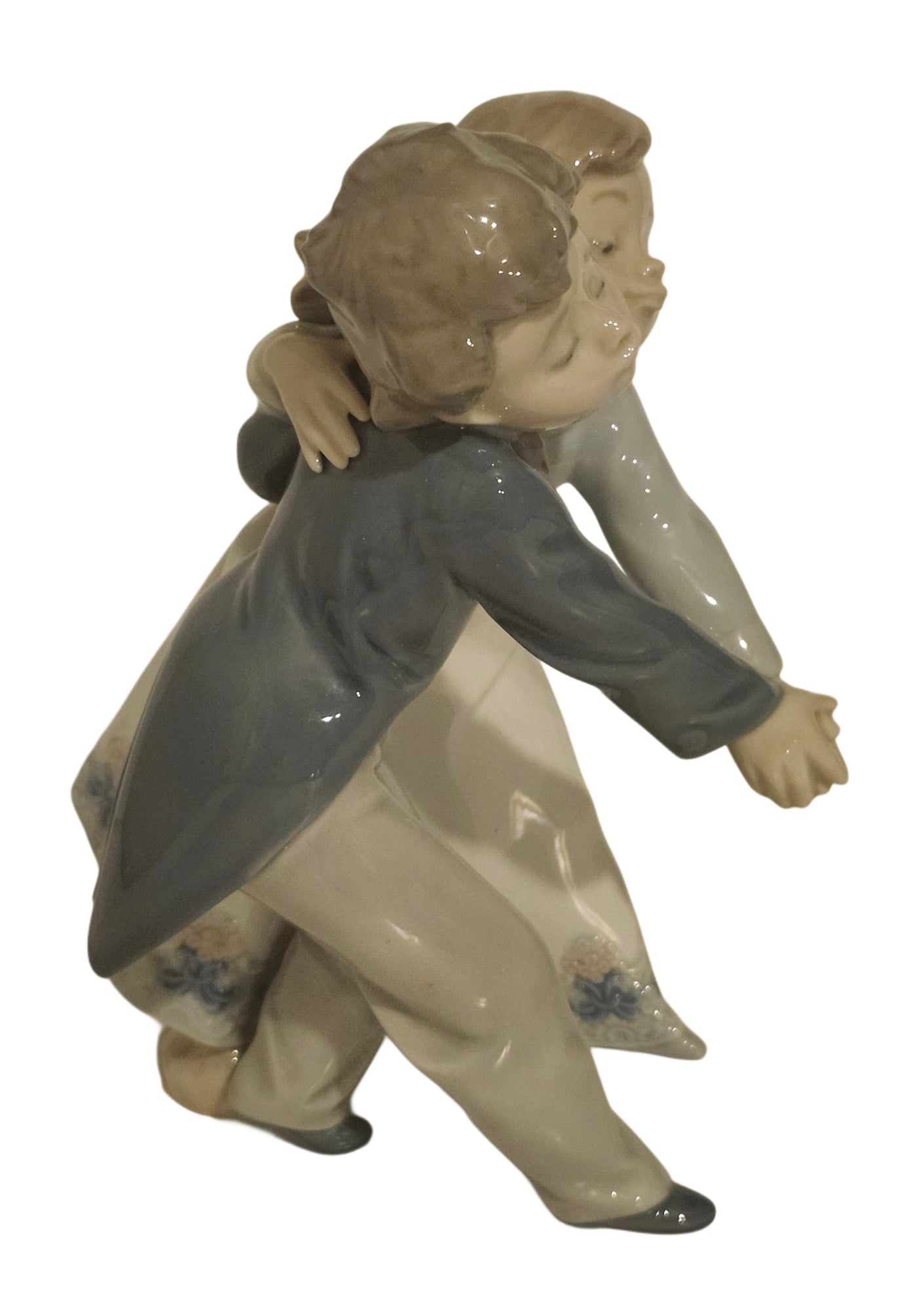 Lladro #5741 Dancing Class Figurine Boy & Girl Tango image 1