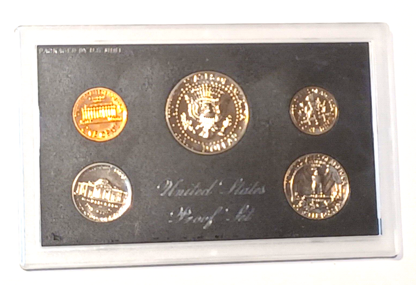 1971 S U.S. Mint Proof Set United States Original Mint Packaging image 3