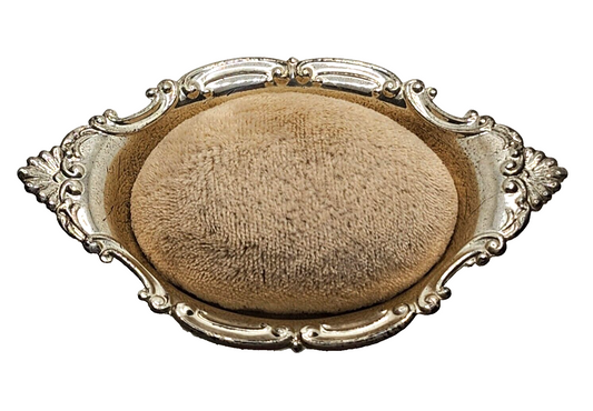 Vintage Gorham Sterling Silver Pin Cushion 4780 Pink image 0
