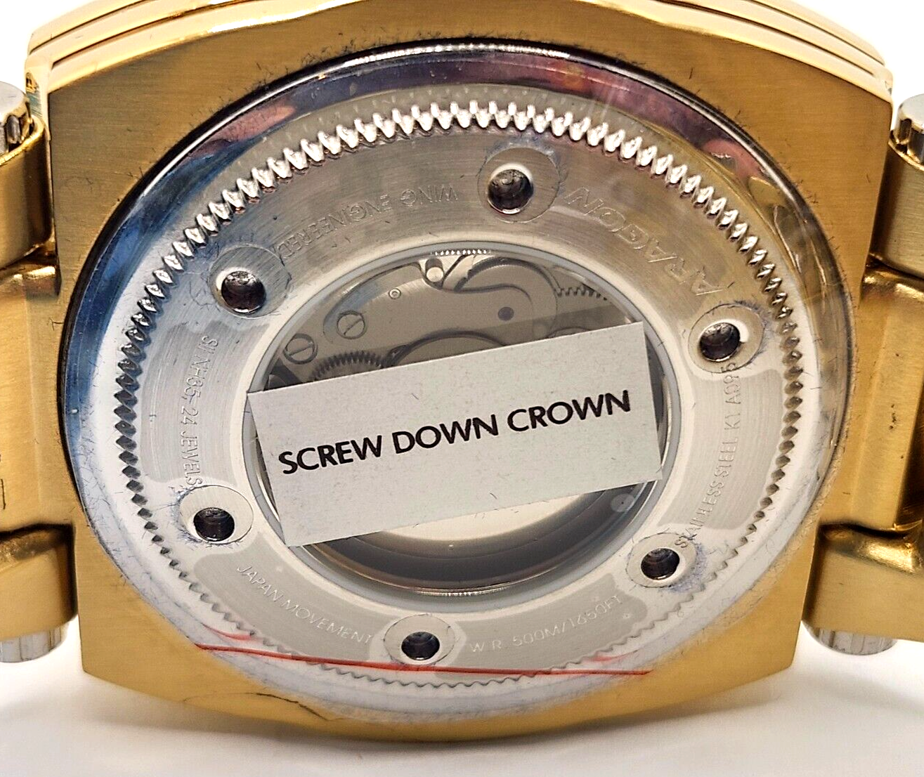 NEW! Aragon Millipede Automatic NH35 Men's Watch A095 in Box ~ 50ATM image 8