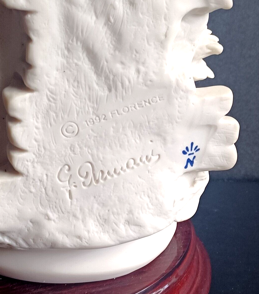 Giuseppe Armani 0201F Love in Bloom Bride & Groom Married Couple w/ Bouquet image 13