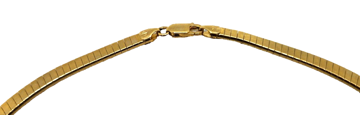 HSN Bellezza 18K Goldtone Diamond-Cut Cleopatra Choker Necklace image 4