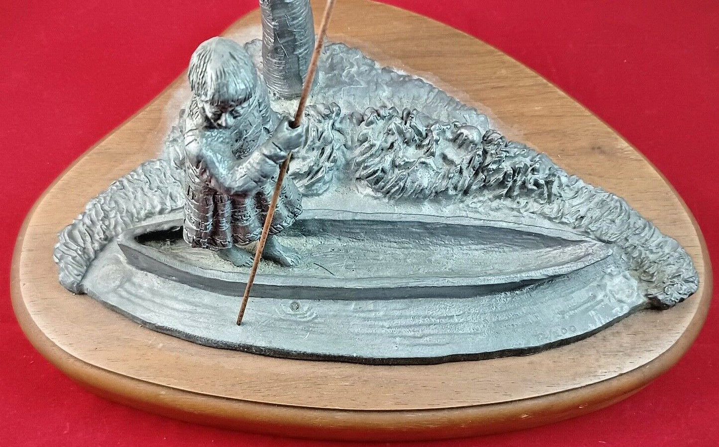 RARE! Michael Ricker Pewter Limited Edition "Seminole II" 10" Sculpture #72 /200 image 2