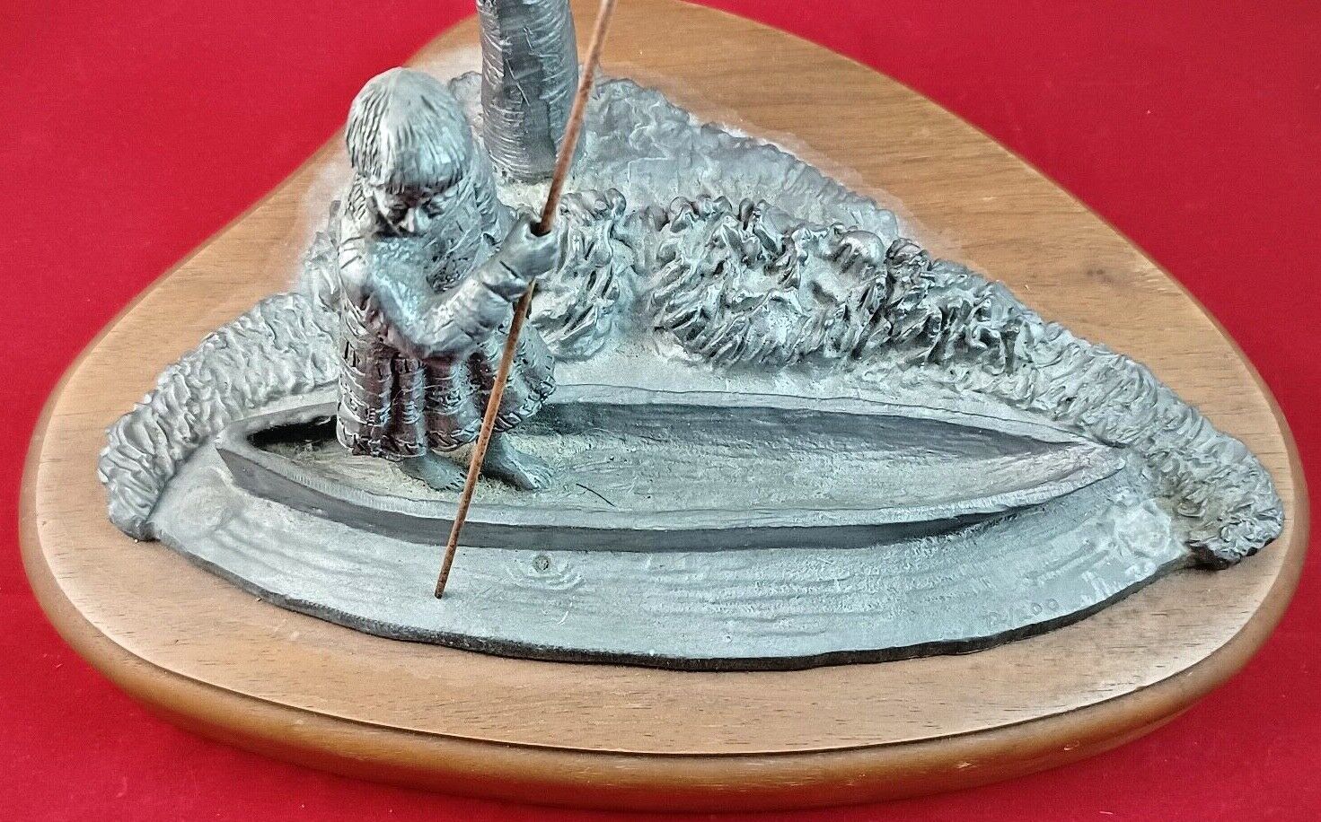 RARE! Michael Ricker Pewter Limited Edition "Seminole II" 10" Sculpture #72 /200 image 2