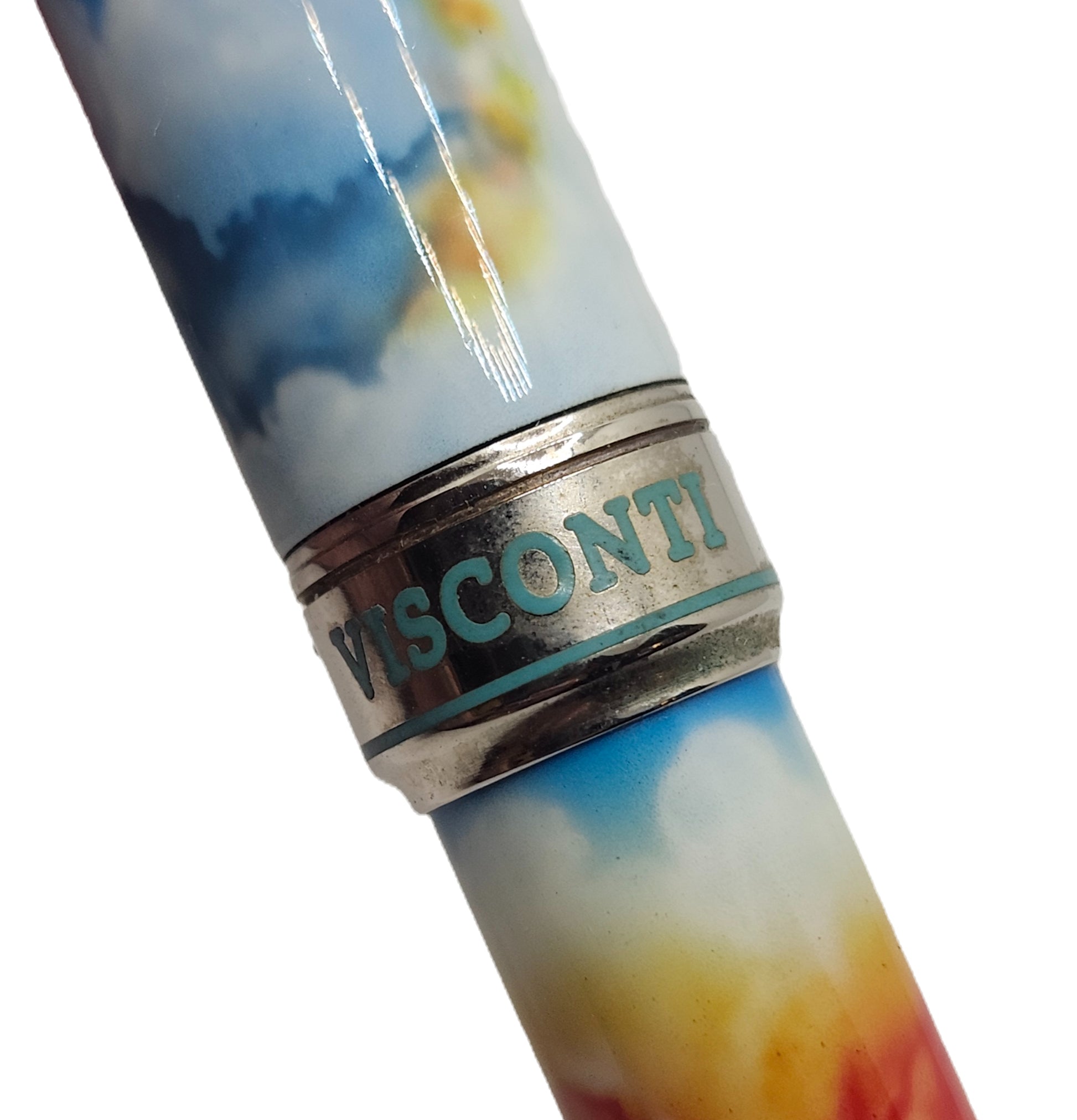 Limited Edition VISCONTI Mazzi 2005 Climbing the Space Pen 109/205 w/ 14k Nib image 5