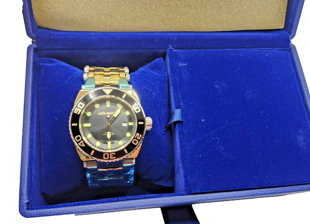 NEW! Aragon Millipede Automatic NH35 Men's Watch A095 in Box ~ 50ATM image 0
