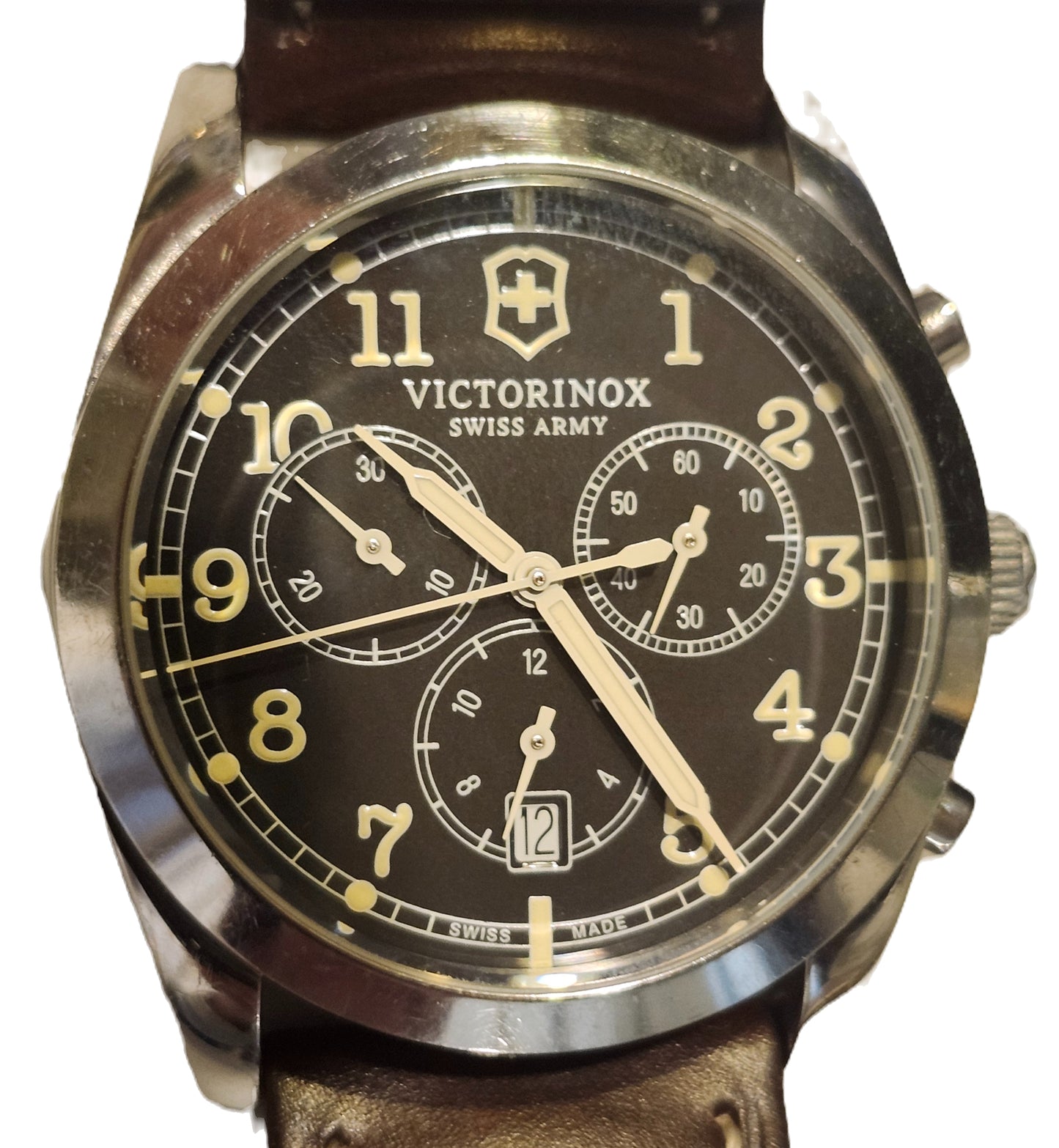 Victorinox Swiss Army Infantry Chronograph Black Dial Men's Watch 241567 image 3