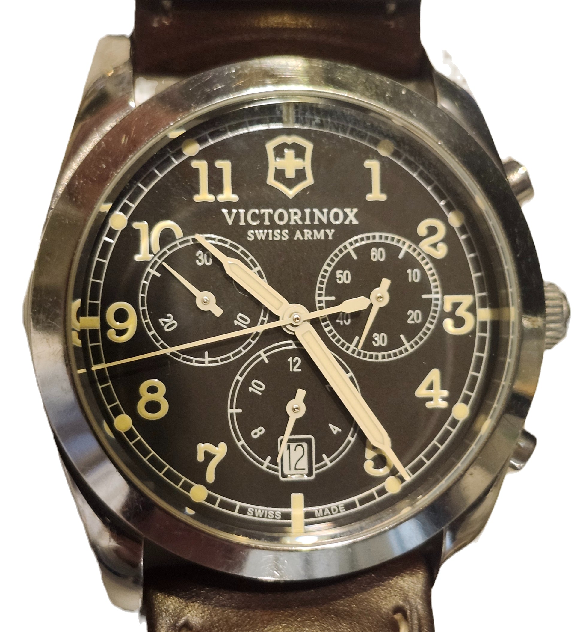 Victorinox Swiss Army Infantry Chronograph Black Dial Men's Watch 241567 image 3