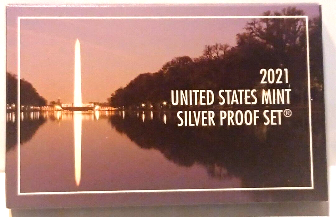 2021 United States Mint Silver Proof Set 7 Coin Set w/ COA image 7