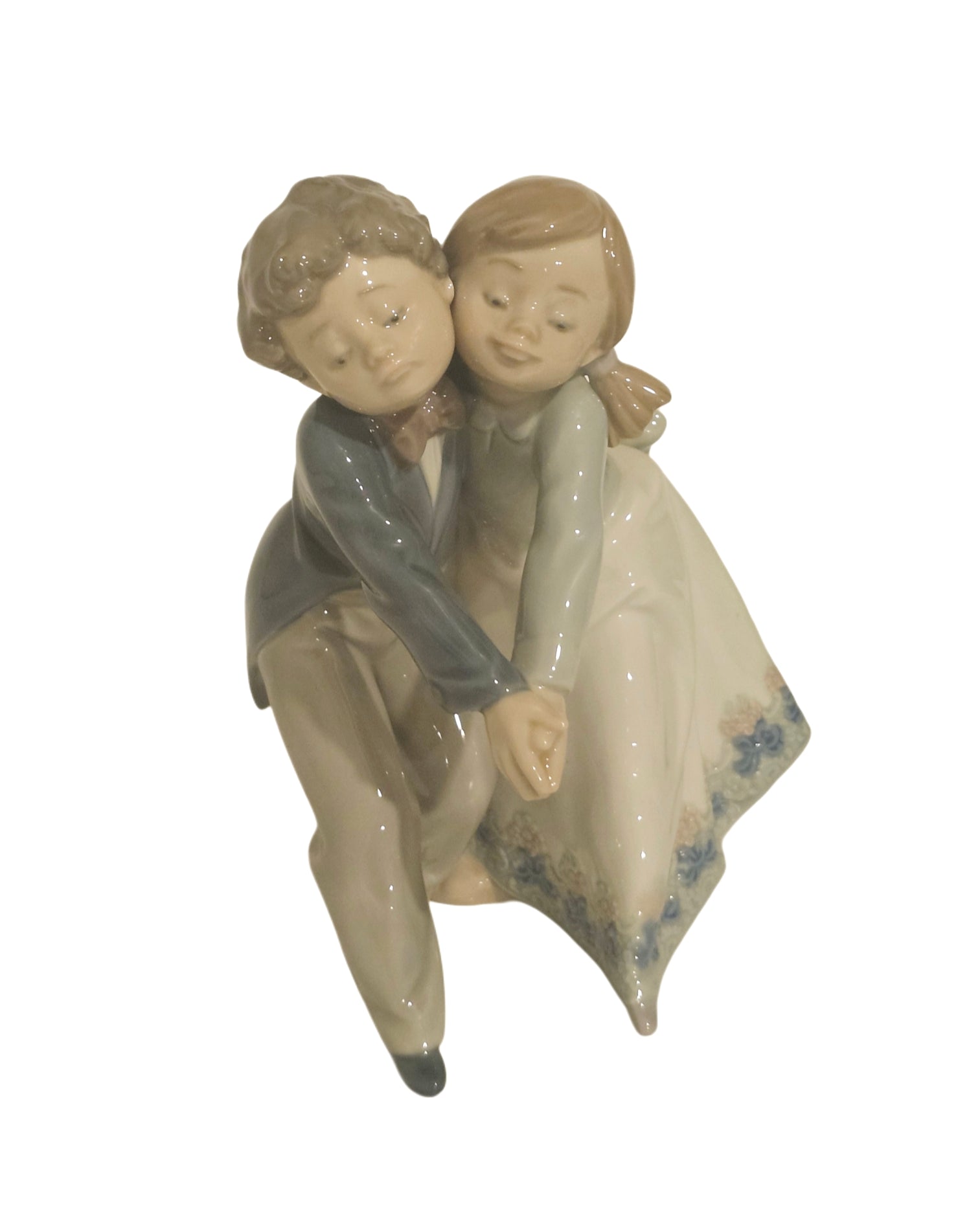 Lladro #5741 Dancing Class Figurine Boy & Girl Tango image 0