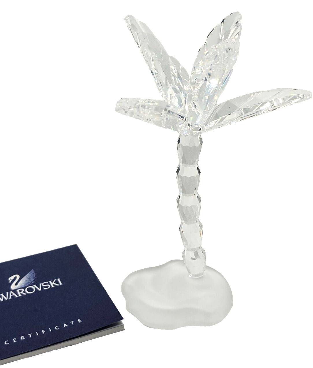 Swarovski Crystal Tall PALM TREE Figurine #679870 / 7475 000 609 in Box w/ COA image 1