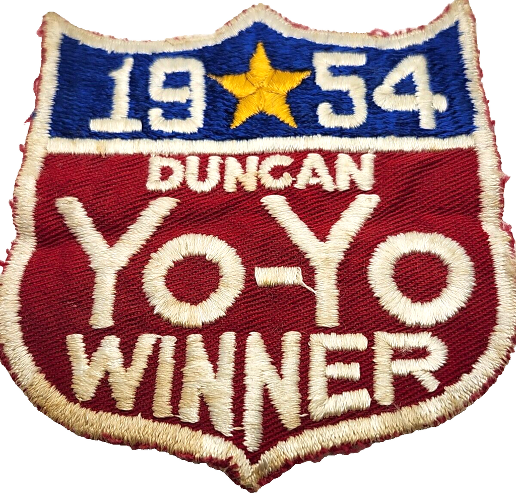 Vintage 1954 Duncan Yo-Yo Winner Patch image 1