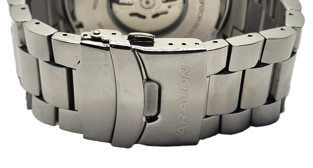 Aragon A194BLU Chinese Character Automatic 50mm image 6