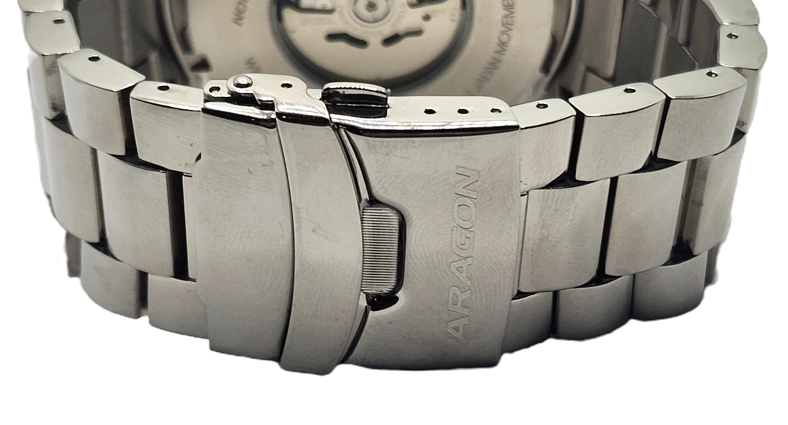 Aragon A194BLU Chinese Character Automatic 50mm image 6