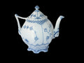 Gorgeous Royal Copenhagen Blue Fluted Full Lace Teapot image 0