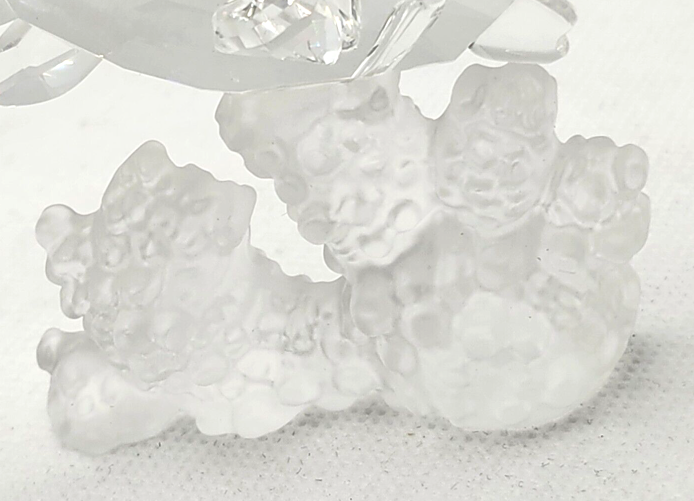 Swarovski Silver Crystal Butterfly Fish On Coral Reef in Original Box 162888 image 4