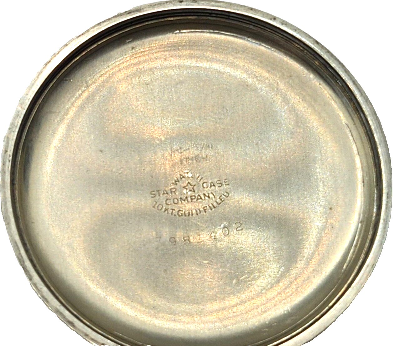 Antique 1923 Illinois Watch Co. Bunn 19j White Gold Filled Pocket Watch 16s image 9