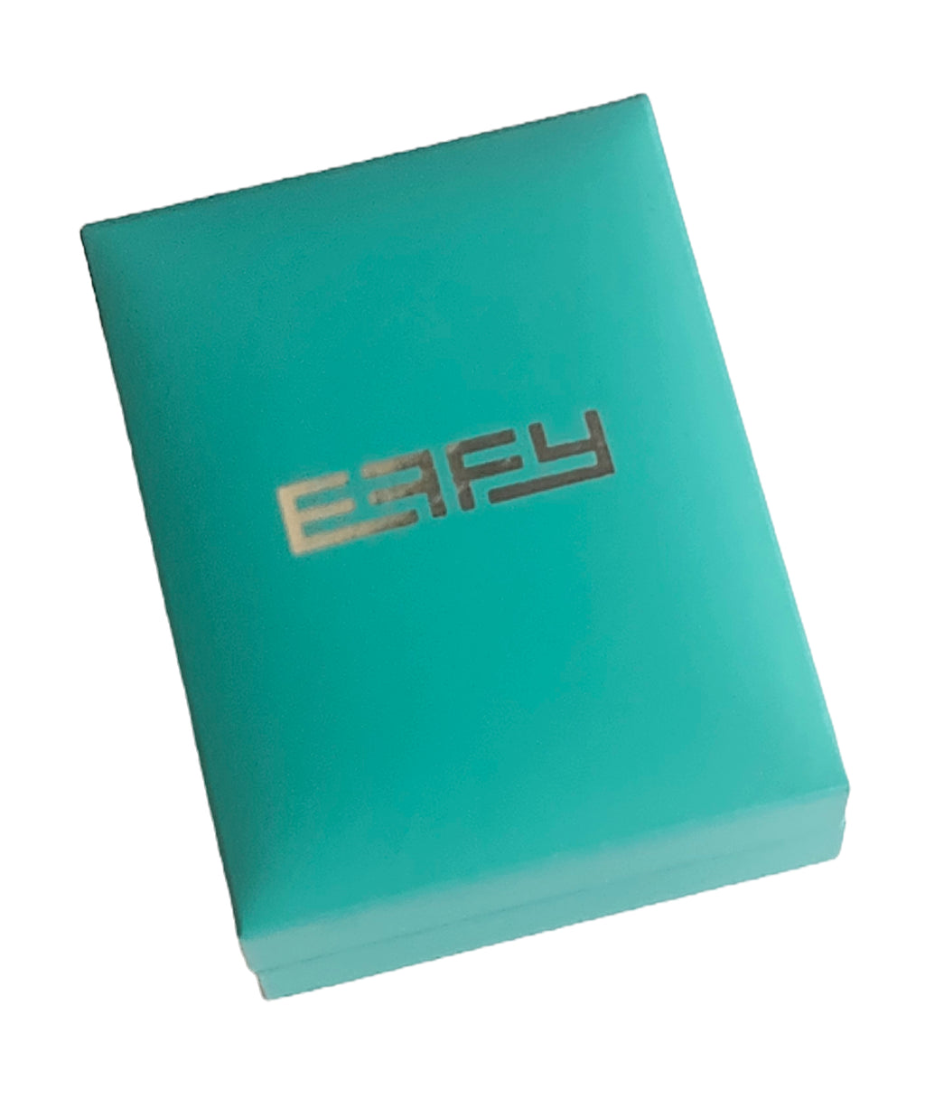 Effy Rose Gold Sterling Silver & White Sapphire Pendant with Chain in Box image 4