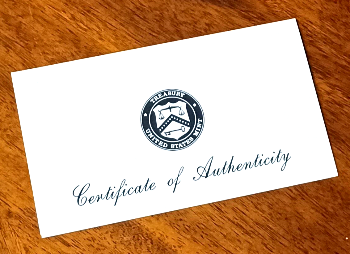 1997 U.S. Mint SILVER PROOF Set in Original Plastic Case & Box image 5