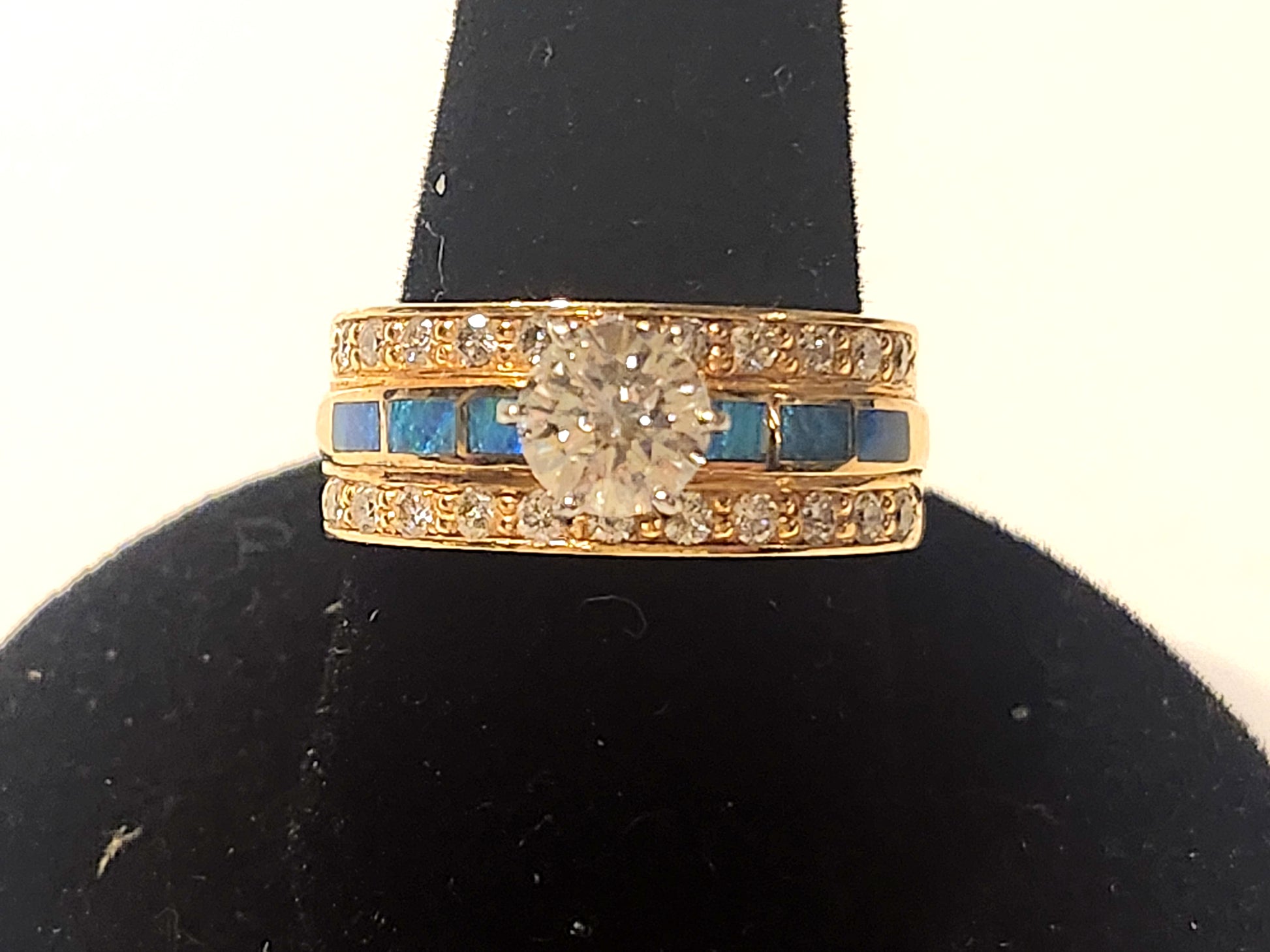 .75ct Round Diamond Solitaire 18k Santa Fe Goldworks Engagement Ring image 2
