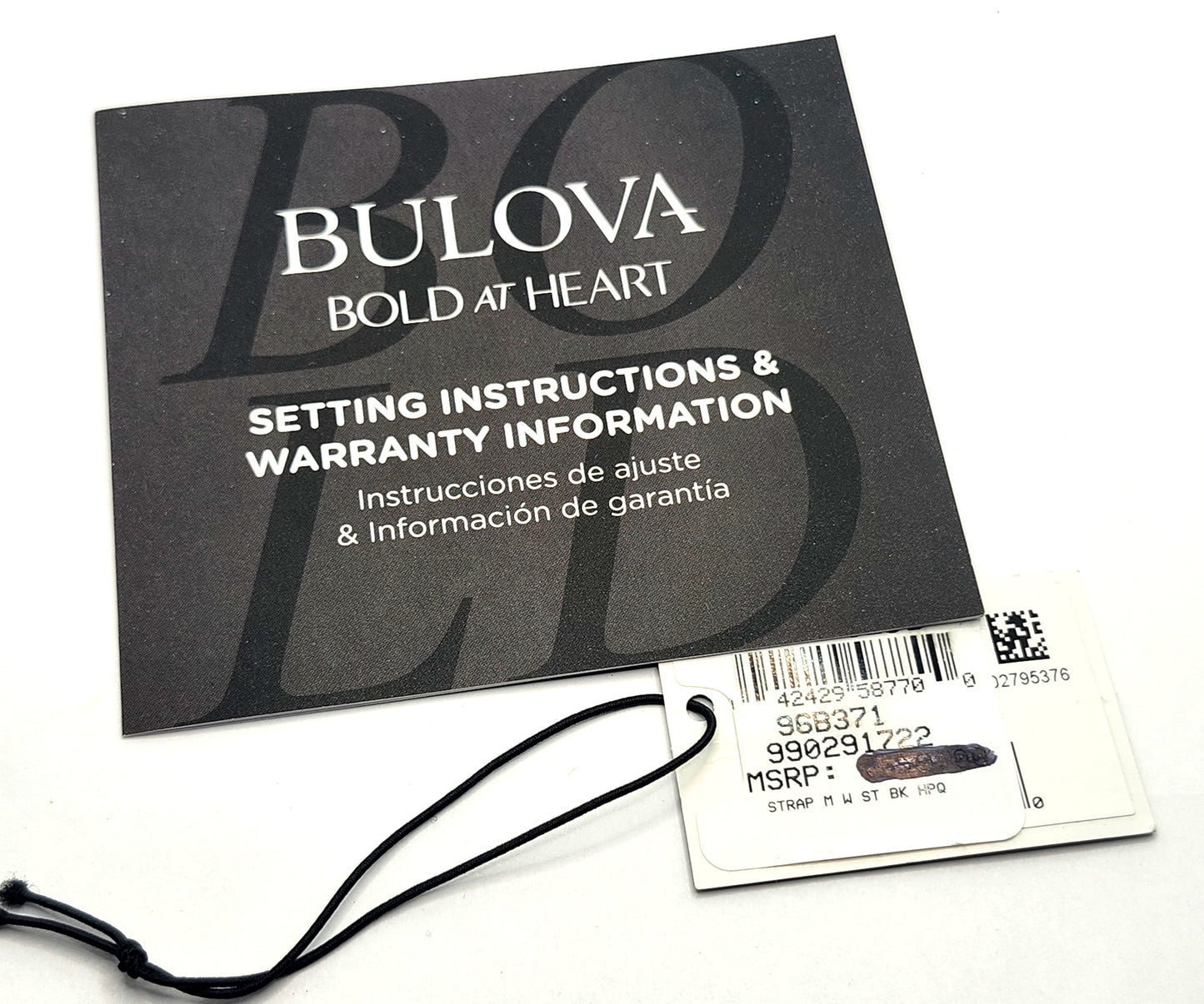 NEW! Bulova Men's Classic Precision Chronograph Black Leather Watch 42 MM image 8