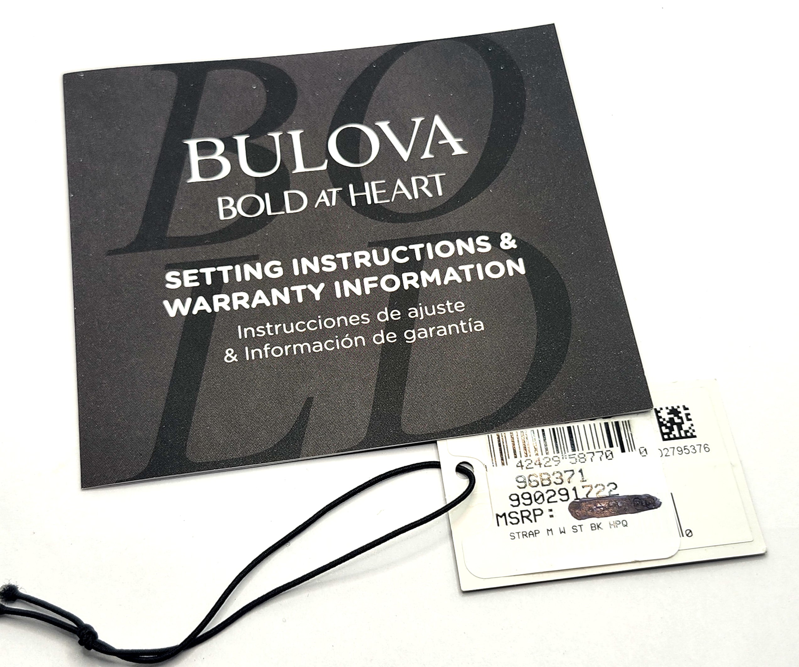 NEW! Bulova Men's Classic Precision Chronograph Black Leather Watch 42 MM image 8