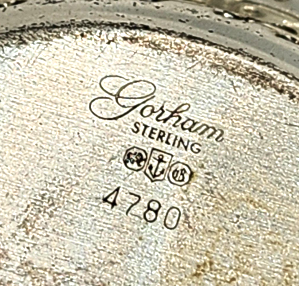 Vintage Gorham Sterling Silver Pin Cushion 4780 Pink image 5