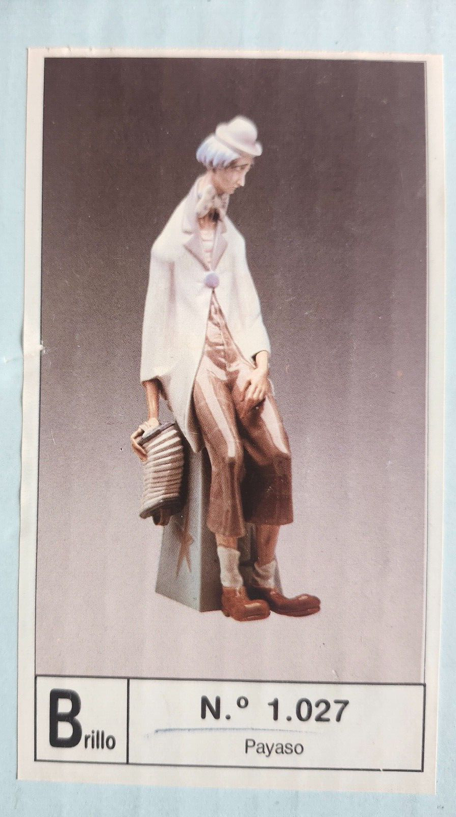 Lladro 1027 Clown with Concertina Accordion 18" Figurine in Box ~ Retired image 8