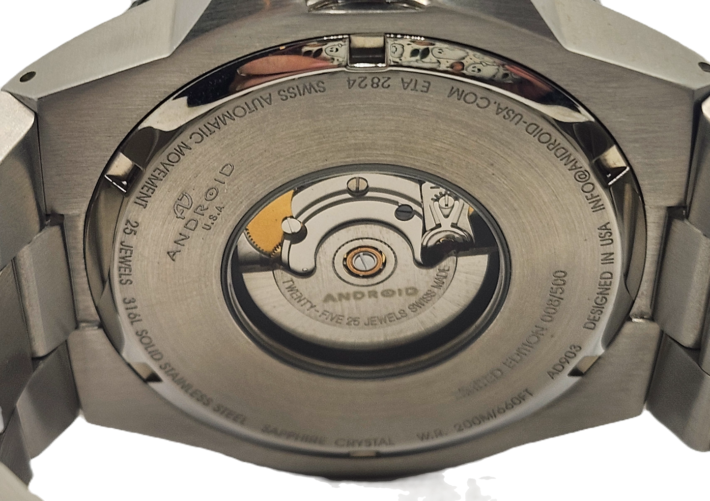 Android Divemaster Enforcer AD903 Men's Watch Limited Edition #8 / 500 image 5