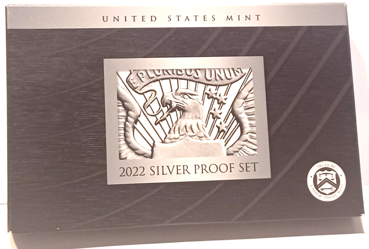 2022 United States Mint Silver Proof Set 10 Coin Set w/ COA image 6