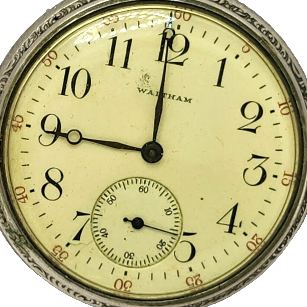 Antique Waltham Watch Co 17j Pocket Watch 12s Grade 230 Model 1894 image 3