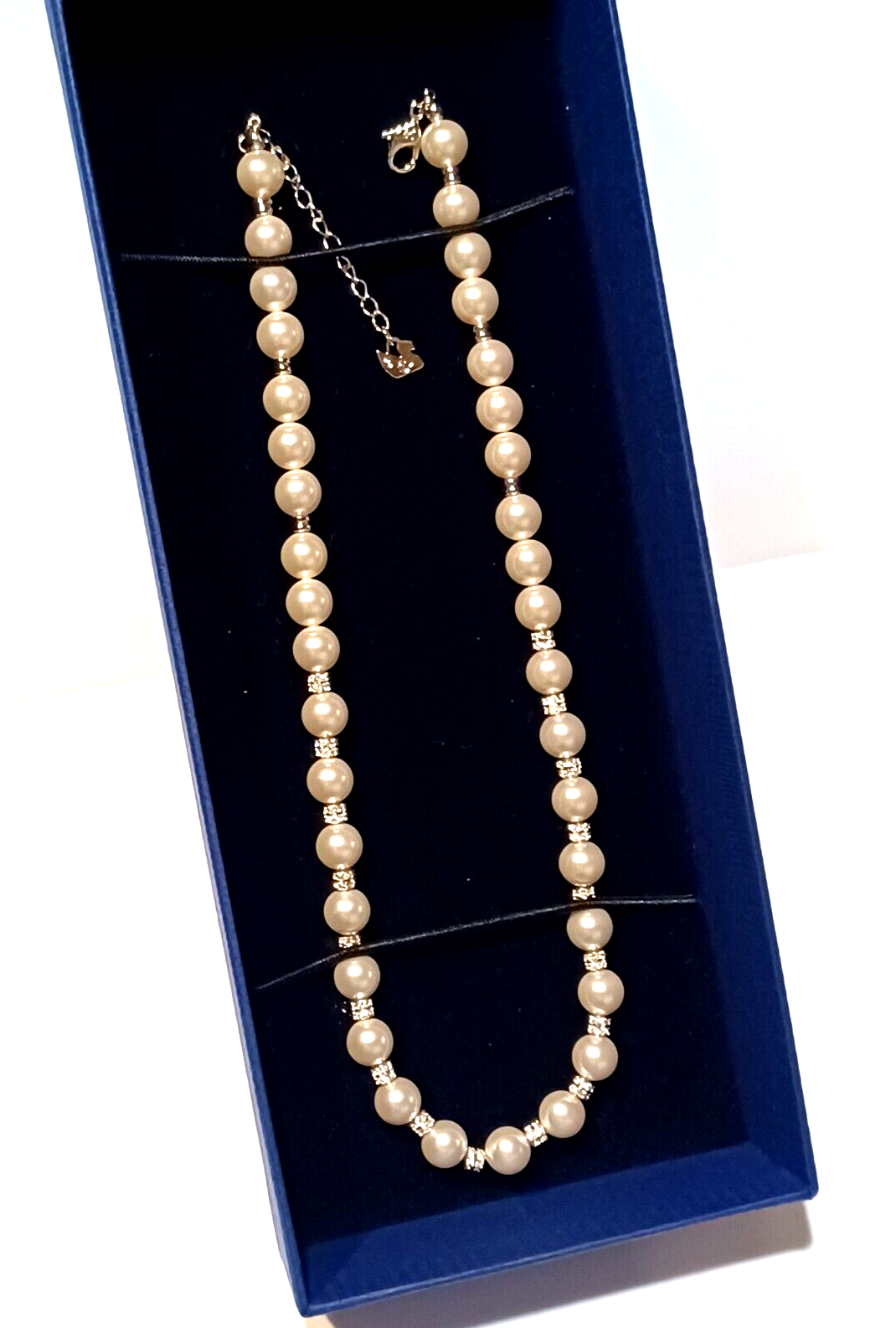 Swarovski Crystal & Pearl Enlace All-Around Necklace - 5200540 image 3