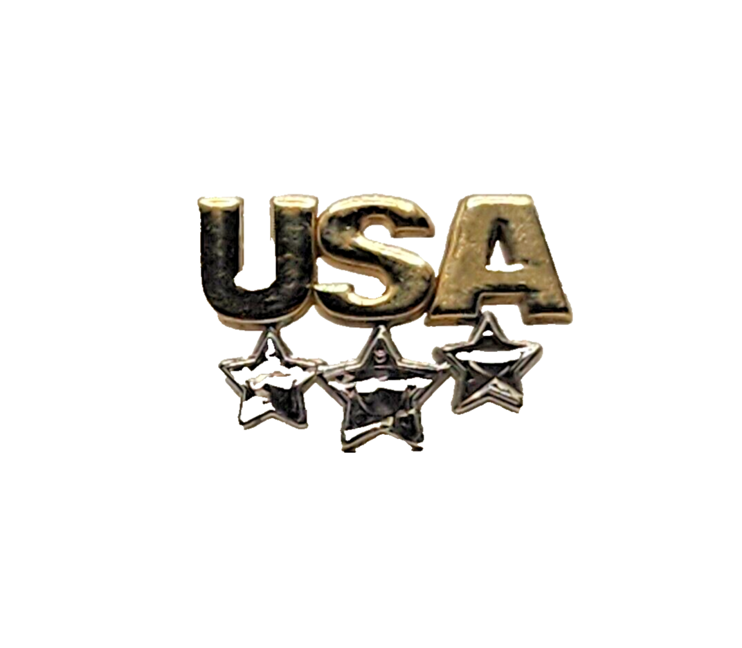 RARE! Michael Anthony 10K Gold American USA Lapel Pin image 0