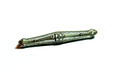 Antique Victorian .10ct Diamond Filigree Two Tone 14K Gold Bar Pin image 0