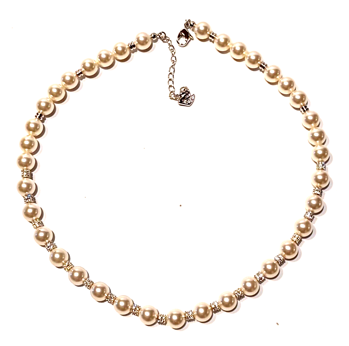 Swarovski Crystal & Pearl Enlace All-Around Necklace - 5200540 image 0