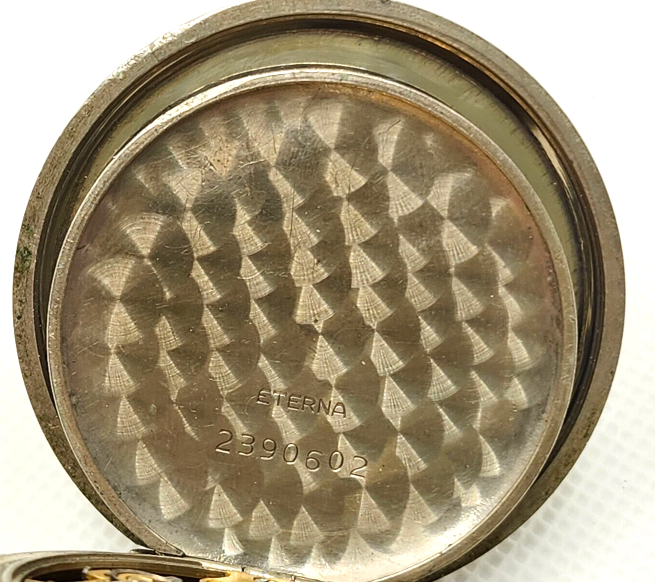 Antique Eterna Swiss Pocket Watch w/ Double Headed Eagle Symbol image 10