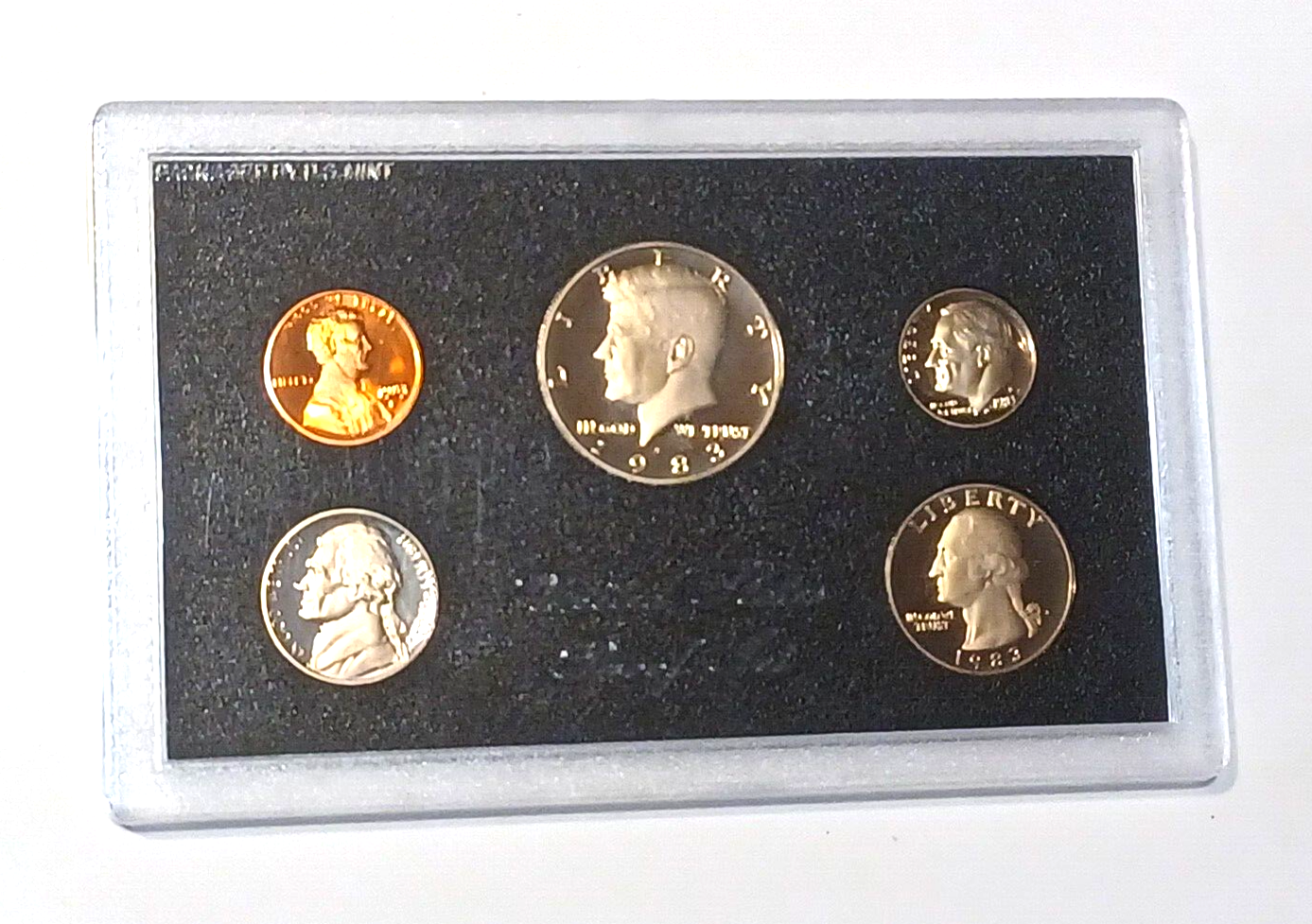 1983 S U.S. Mint Proof Set United States Original Mint Packaging image 1