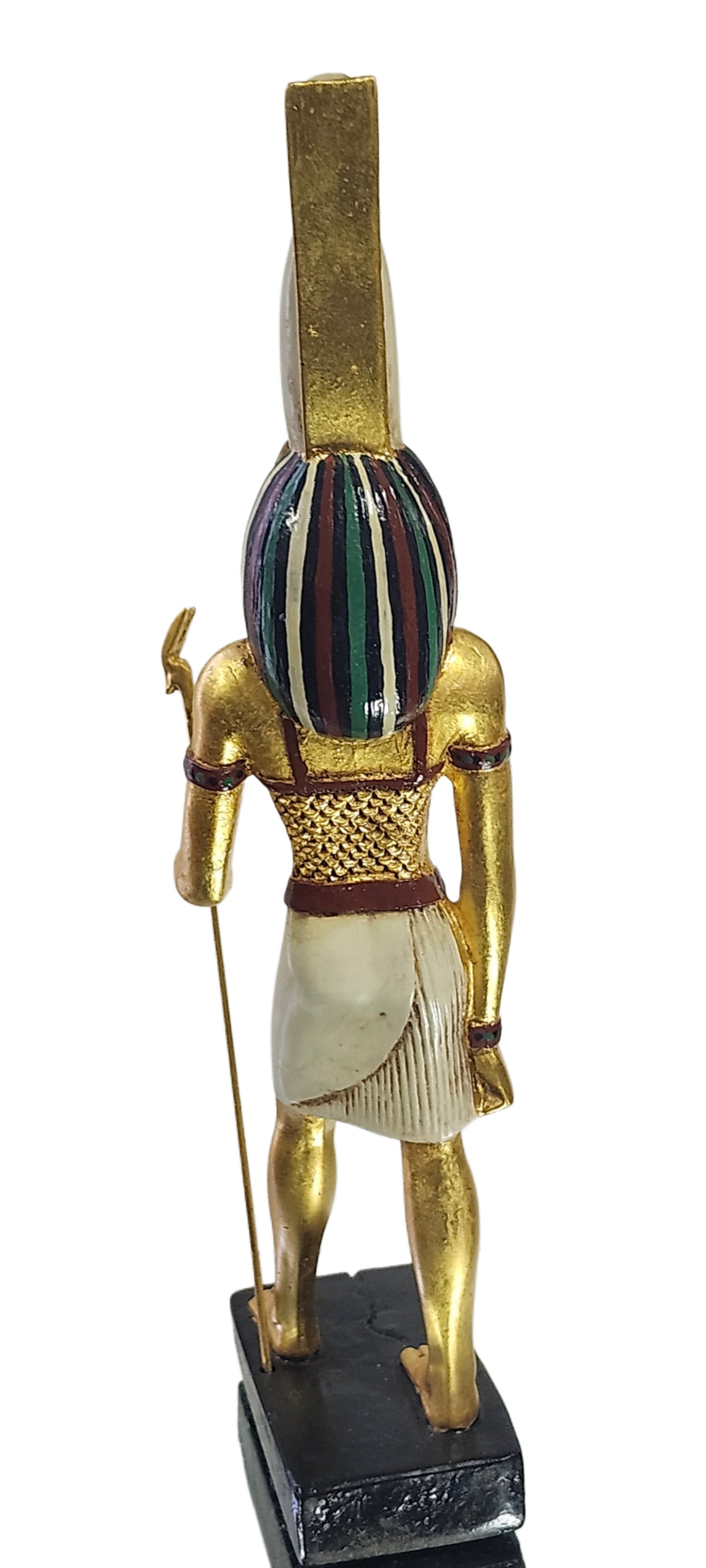 Artisans Guild International AGI Egyptian Horus Falcon Head Statue image 4