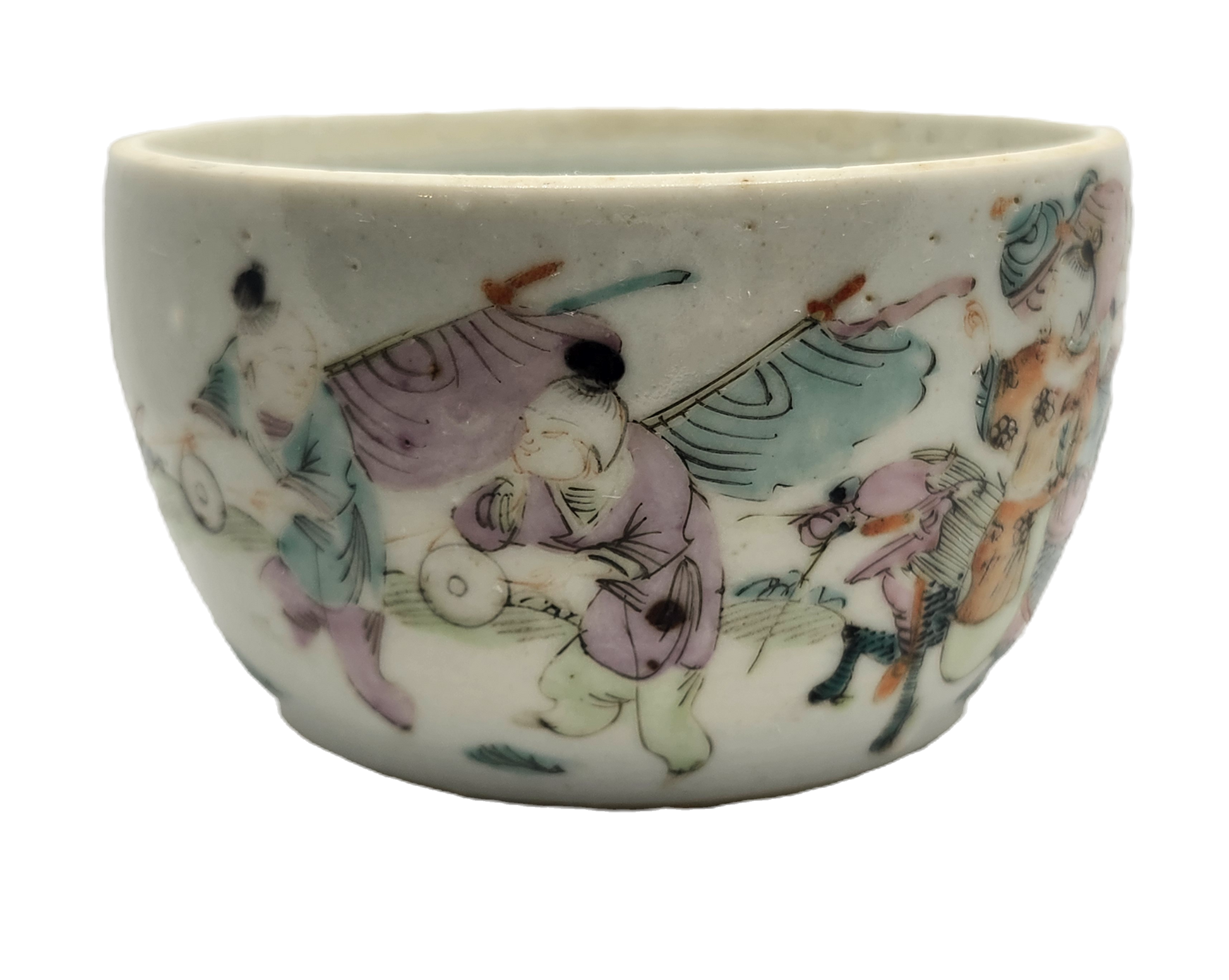 19th Century Chinese Famille Rose Porcelain Cricket Cage image 5