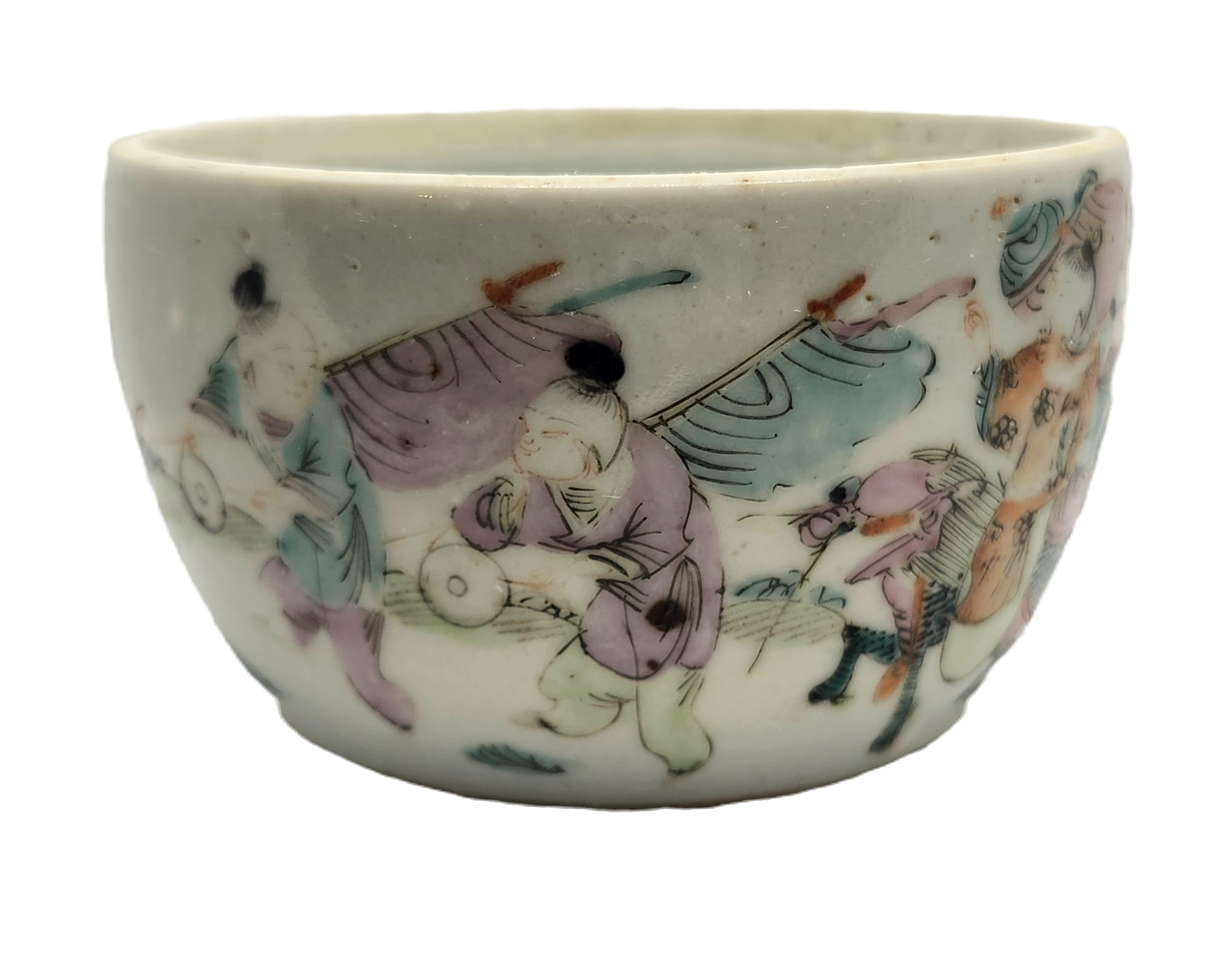 19th Century Chinese Famille Rose Porcelain Cricket Cage image 5