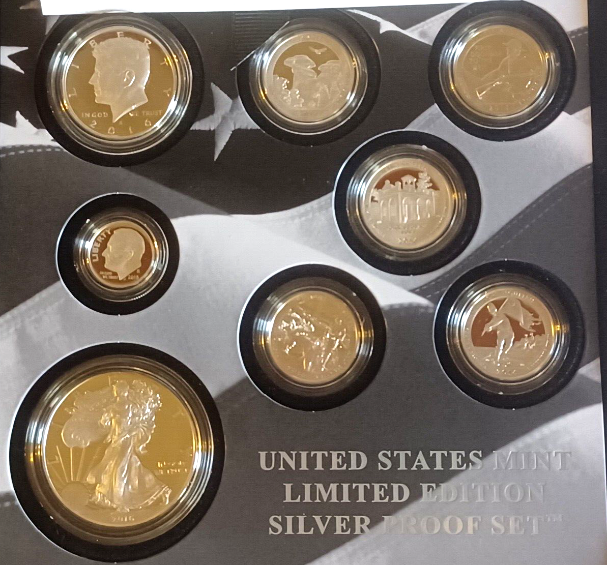 2016 S United States Mint Limited Edition Silver Proof Set image 4