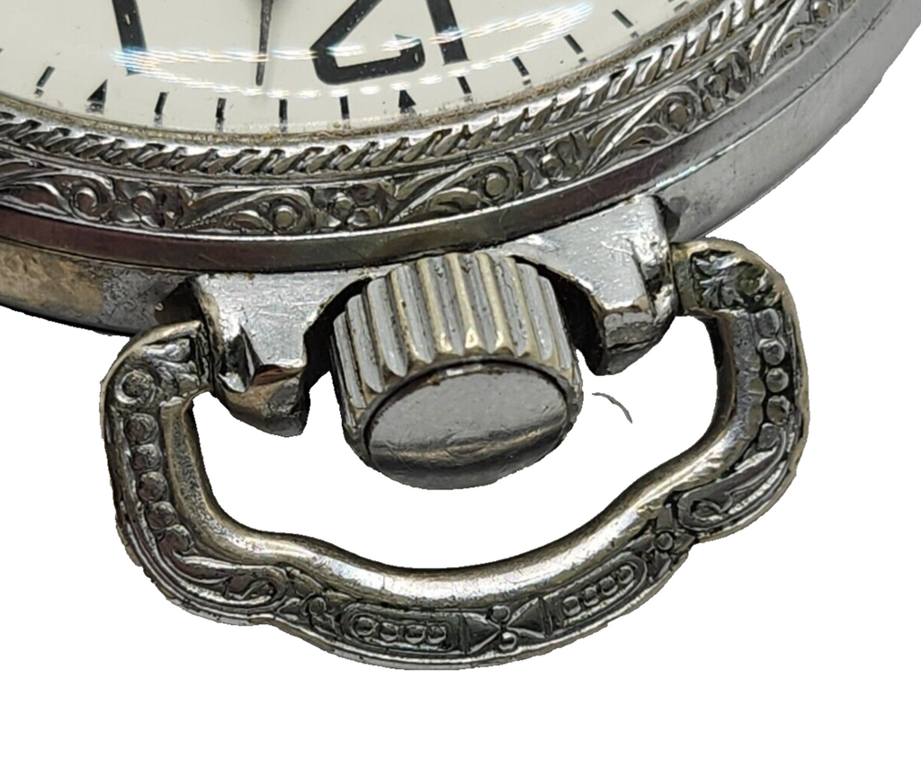Antique Elgin 15j Pocket Watch 16s Grade 313 Model 7 w/ Train on Case image 4