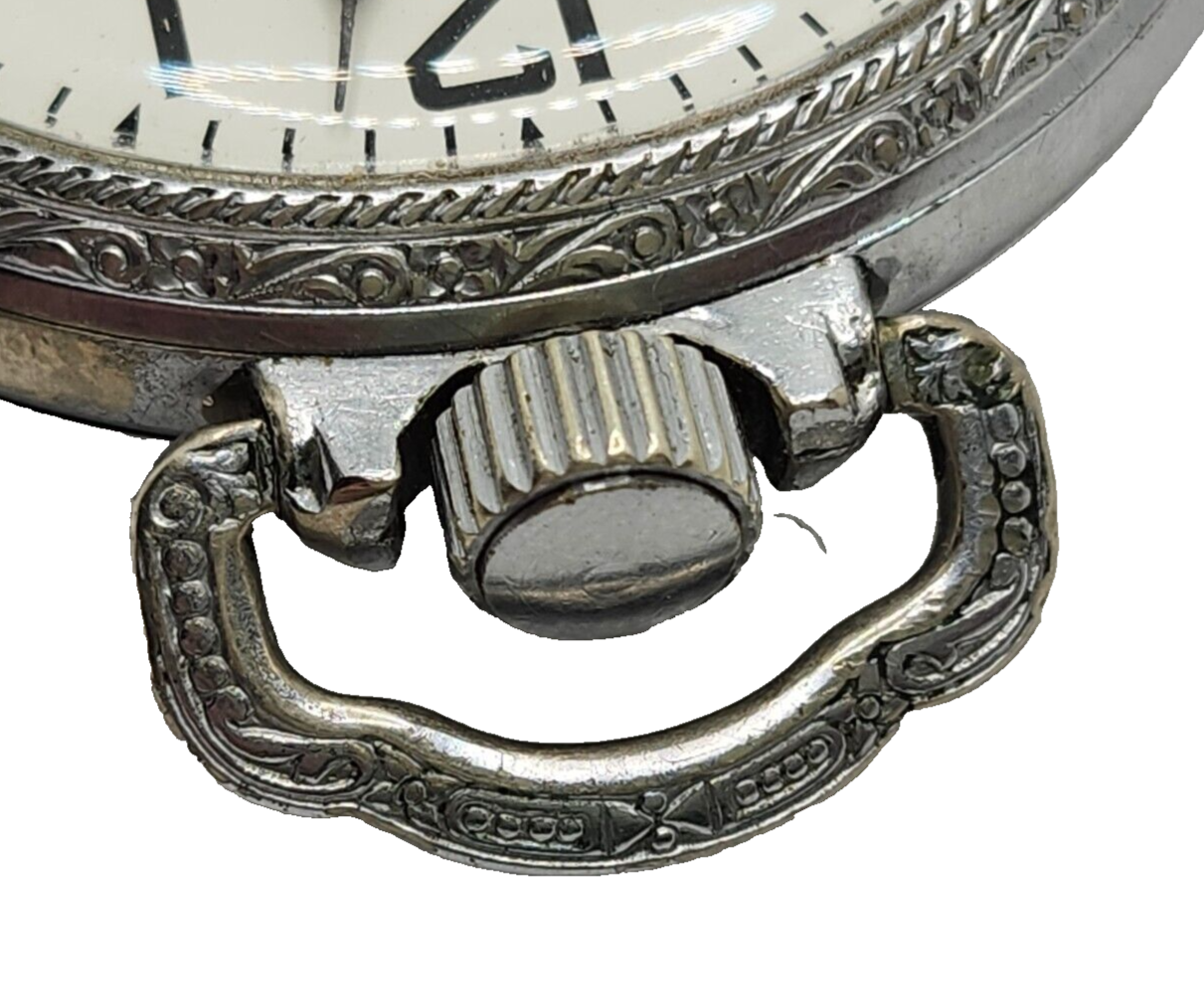 Antique Elgin 15j Pocket Watch 16s Grade 313 Model 7 w/ Train on Case image 4